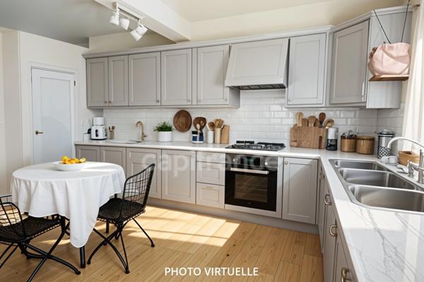 Maison à vendre 5 pièces GARGENVILLE (78) - 107 m² - sous-sol Total - Terrasse - jardin