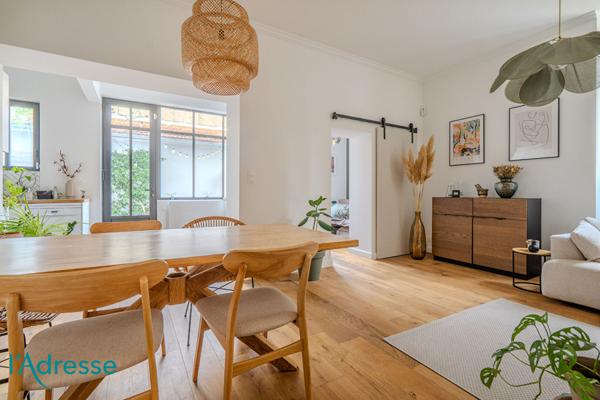 BORDEAUX NANSOUTY - Appartement T3 bis lumineux avec jardin et piscine.