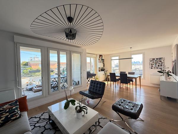Appartement ASNIERES SUR SEINE_5 pièce(s)_terrasse_double parking_cave_93.31m²