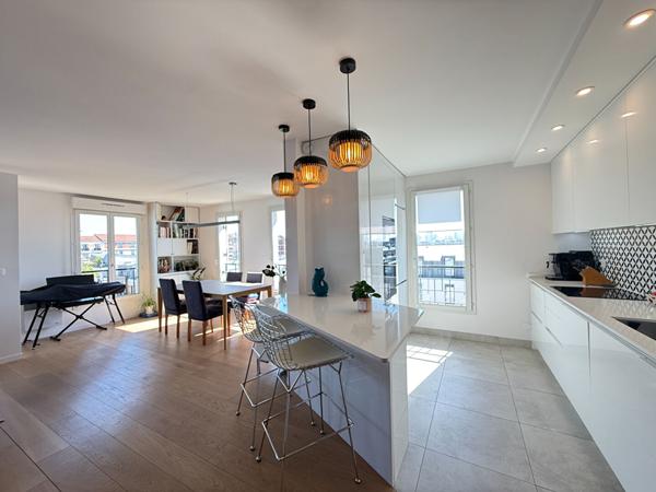 Appartement ASNIERES SUR SEINE_5 pièce(s)_terrasse_double parking_cave_93.31m²