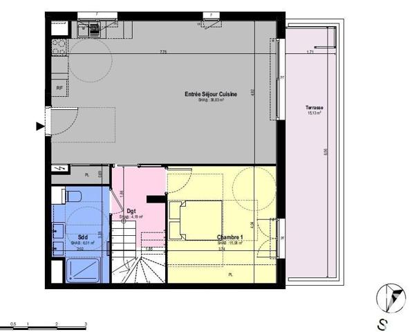 Appartement à vendre 5 pièces 125 m² Châteauneuf-Grasse