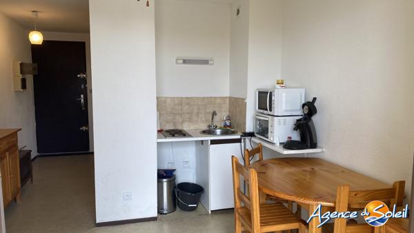 Appartement à Port Leucate bord de mer, accès direct plage, appar T2 terrasse