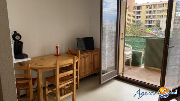 Appartement à Port Leucate bord de mer, accès direct plage, appar T2 terrasse