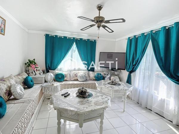 Appartement T4, garageet jardinet