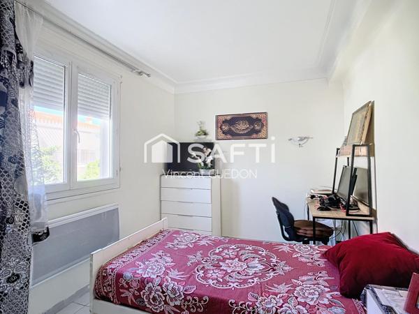 Appartement T4, garageet jardinet