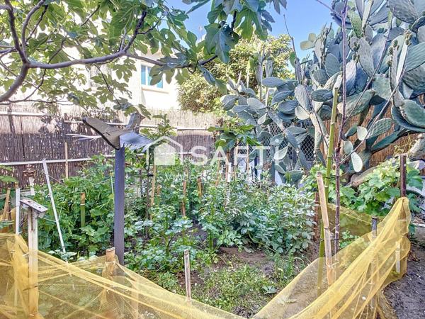 Appartement T4, garageet jardinet