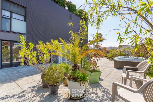 Appartement avec terrasse et jacuzzi