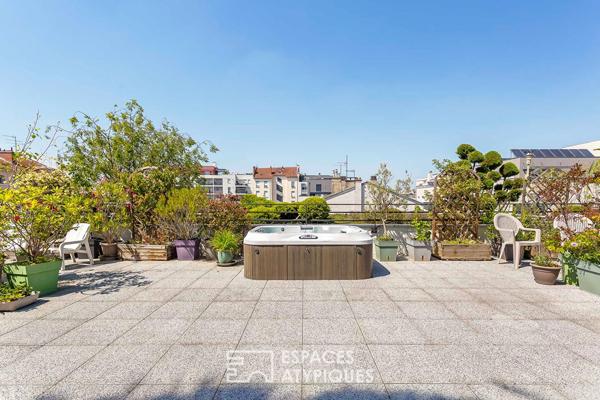 Appartement avec terrasse et jacuzzi