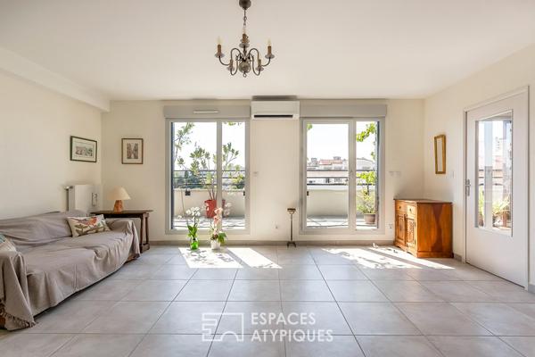 Appartement avec terrasse et jacuzzi