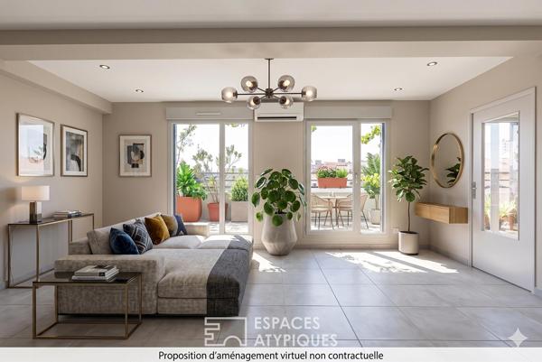 Appartement avec terrasse et jacuzzi