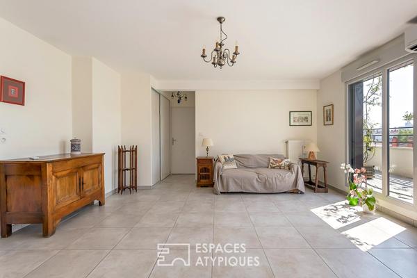 Appartement avec terrasse et jacuzzi