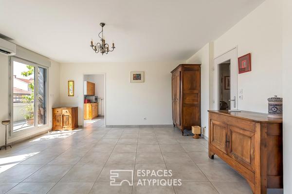 Appartement avec terrasse et jacuzzi