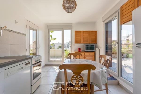 Appartement avec terrasse et jacuzzi