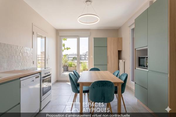 Appartement avec terrasse et jacuzzi