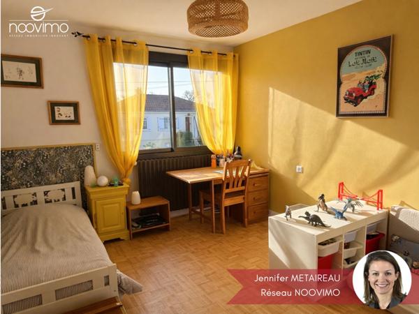 Maison 3 chambres + bureau avec garage double au cœur du bourg !