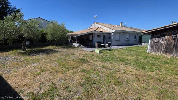 Maison mitoyenne 1 côté à vendre, 4 pièces - Léognan 33850