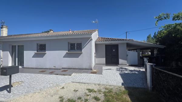Maison mitoyenne 1 côté à vendre, 4 pièces - Léognan 33850