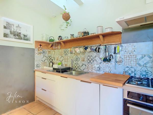 Maison en centre-ville avec jardin