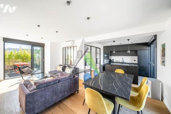 Malakoff- Fosses Rouges - Maison de ville contemporaine de 2022 (10 pièces), terrasses, jardin.