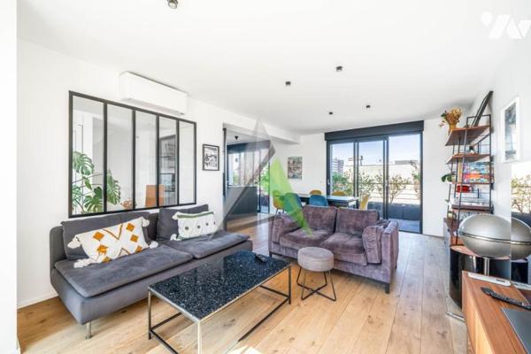 Malakoff- Fosses Rouges - Maison de ville contemporaine de 2022 (10 pièces), terrasses, jardin.