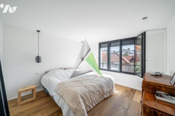 Malakoff- Fosses Rouges - Maison de ville contemporaine de 2022 (10 pièces), terrasses, jardin.