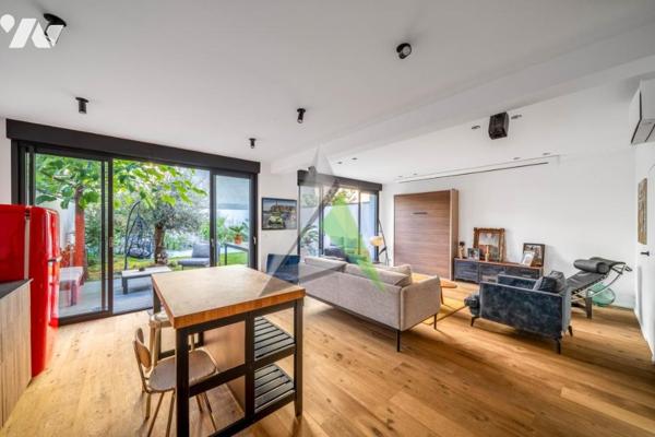 Malakoff- Fosses Rouges - Maison de ville contemporaine de 2022 (10 pièces), terrasses, jardin.