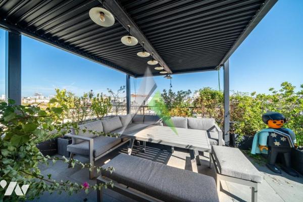 Malakoff- Fosses Rouges - Maison de ville contemporaine de 2022 (10 pièces), terrasses, jardin.