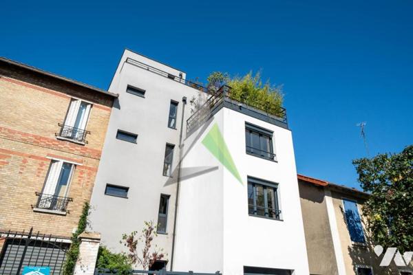 Malakoff- Fosses Rouges - Maison de ville contemporaine de 2022 (10 pièces), terrasses, jardin.