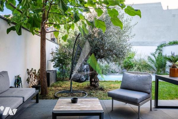 Malakoff- Fosses Rouges - Maison de ville contemporaine de 2022 (10 pièces), terrasses, jardin.