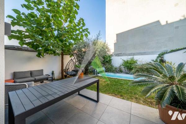 Malakoff- Fosses Rouges - Maison de ville contemporaine de 2022 (10 pièces), terrasses, jardin.