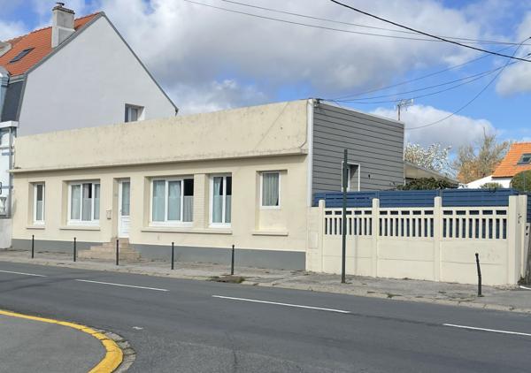 Ambleteuse (62164) Viager occupé sans rente Monsieur 84 ans - Maison proche mer de plain-pied avec cour