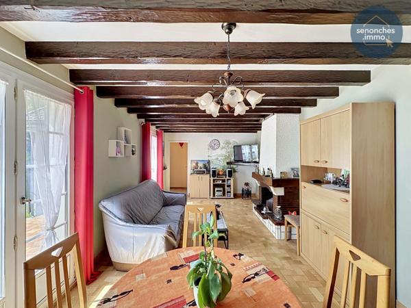 Maison à vendre au Boulay-Thierry (28210)  Pavillon 3 chambres avec sous-sol complet et jardin clos