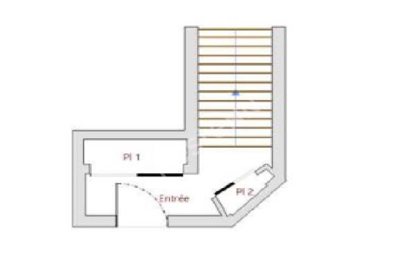 A VENDRE - Arlequin -Grenoble -Appartement de type T5 sans vis à vis avec d'importantes possibilité d'aménagement..