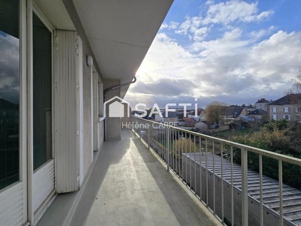 Grand appartement lumineux de 86m2
