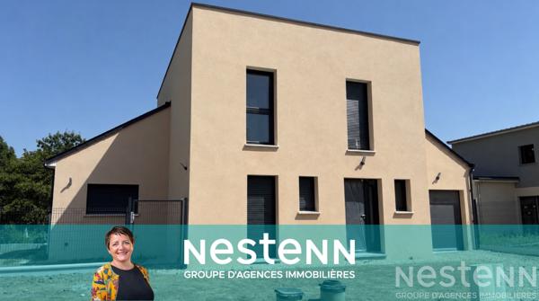 Maison contemporaine RE2020 à Sargé-lès-Le Mans ? Construction 2026, 4 chambres et garage