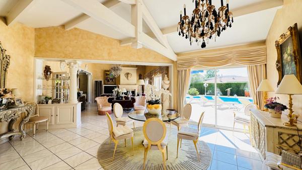 pessac villa 195m² plain-pied piscine garage terrain 2336m²