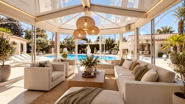 pessac villa 195m² plain-pied piscine garage terrain 2336m²