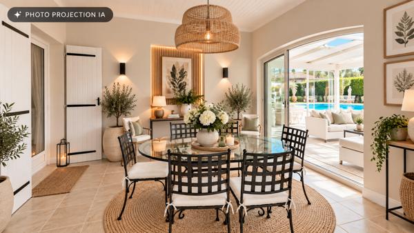 pessac villa 195m² plain-pied piscine garage terrain 2336m²
