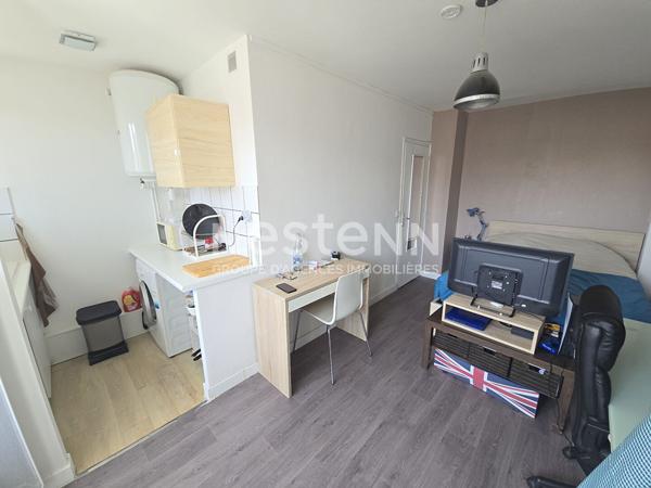 Toulouse quartier jardin des plantes 31400 T1 meublé 19.55m2 parking cellier balcon
