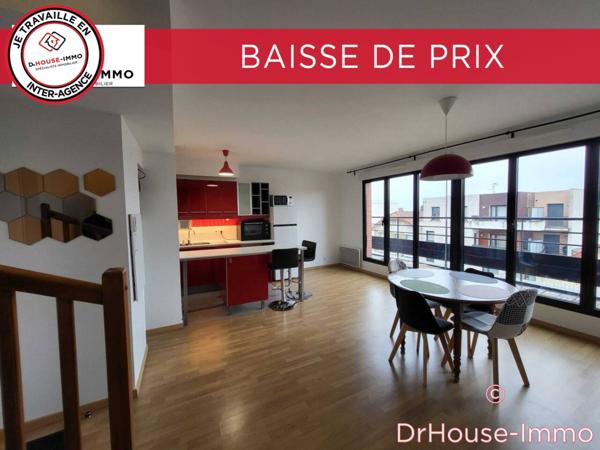 Appartement à vendre 3 pièces de 51 m²