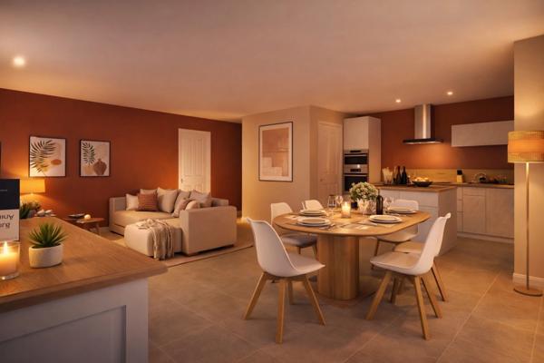 Appartement à vendre 3 pièces VIVIERS DU LAC (73) - 72,62 M2 avec jardin, terrasse et parking