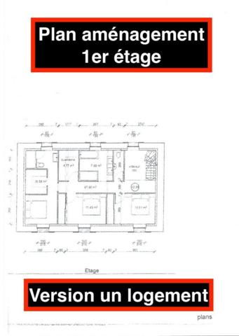 MAISON 5 pièces et GRANGE  avec compteur EDF 289 000