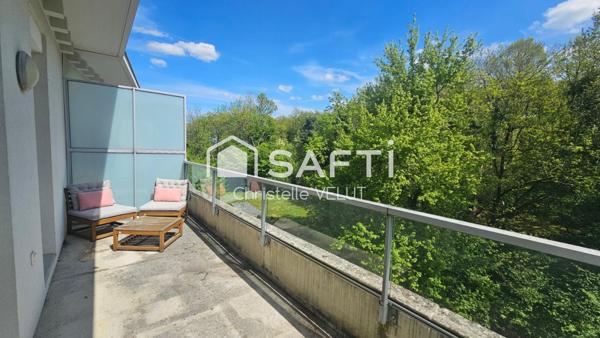 BESANCON BREGILLE F2 TERRASSE ET BOX