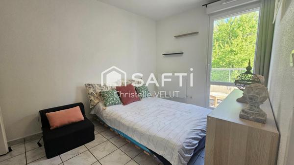 BESANCON BREGILLE F2 TERRASSE ET BOX