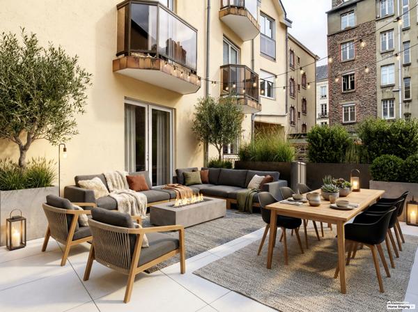 Appartement 80m² avec grande terrasse rue de Châteaudun