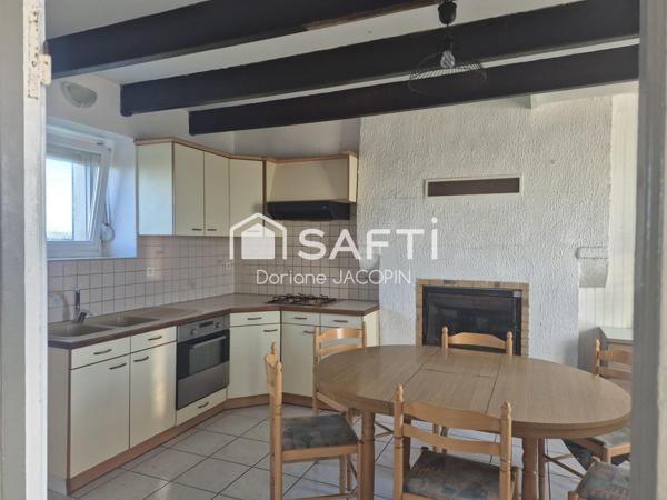 Ensemble immobilier de 130 m2, en campagne, proche de la mer.