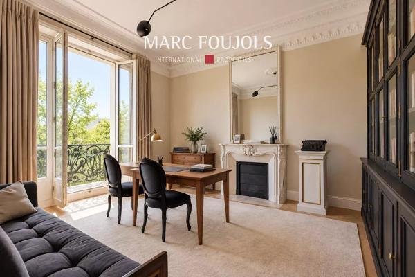 Paris XVI Ranelagh – Majestueux appartement de réception avec vue dégagée