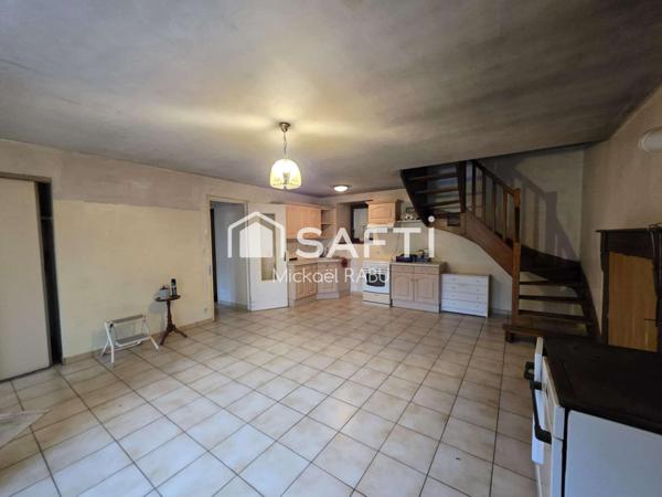 Maison en pierre- 2 chambres- 72 m²