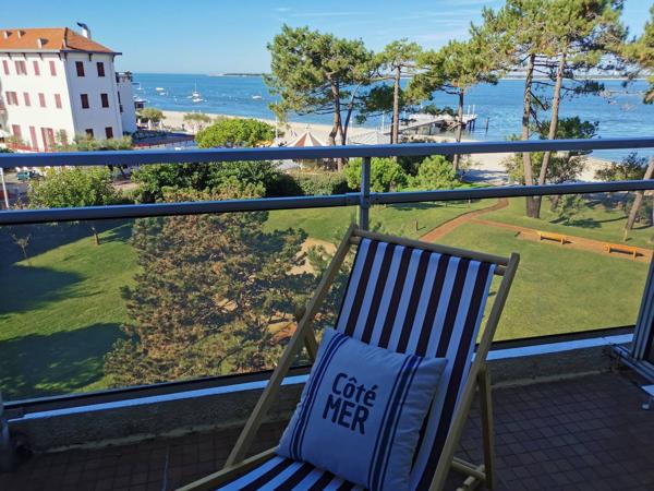 Appartement avec vue sur mer et garage au Moulleau