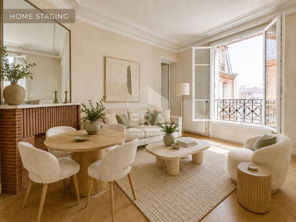 Appartement familial à rénover Paris 75017 Batignolles 4/5 pièces 84 m2